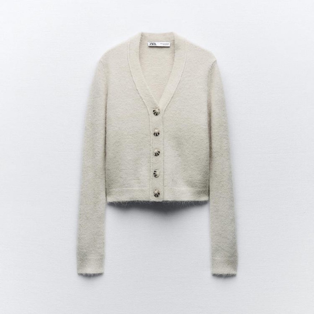 ZARA Alpaca and Wool Blend Sweater